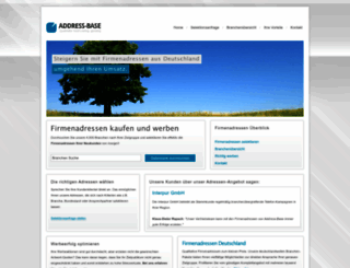 firmenadressen-info.com screenshot