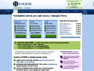 firmin.cz screenshot