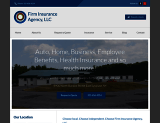 firminsuranceagency.com screenshot