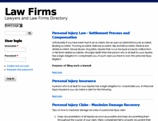 firmslaw.com screenshot
