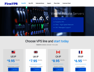 firmvps.com screenshot