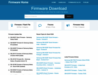 firmwarehome.com screenshot