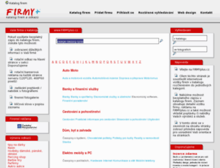 firmyplus.cz screenshot