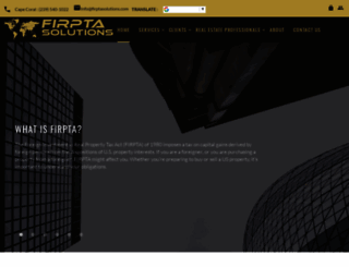 firptasolutions.com screenshot