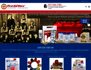 first-aid-store.com screenshot