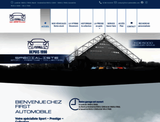 first-automobile.com screenshot