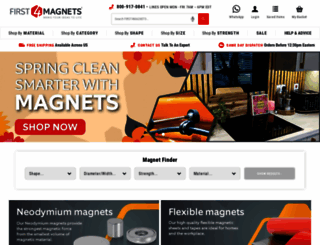 first4magnets.com screenshot