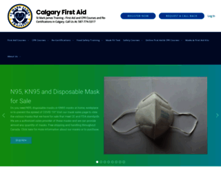 firstaidcalgary.ca screenshot