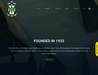 firstaidleague.co.za screenshot