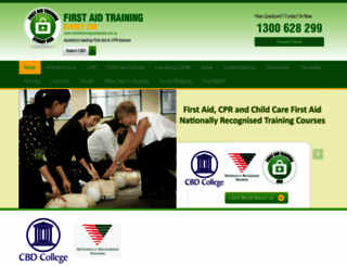 firstaidtrainingsydneycbd.com.au screenshot