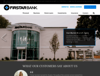 firstar-bank.com screenshot