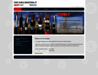 firstcable.co.id screenshot