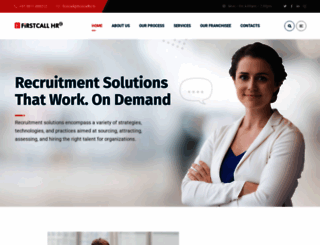 firstcallhr.in screenshot