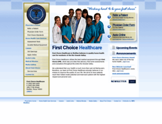 firstchoice-healthcare.com screenshot