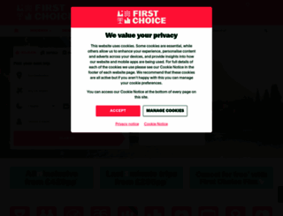 firstchoice.co.uk screenshot