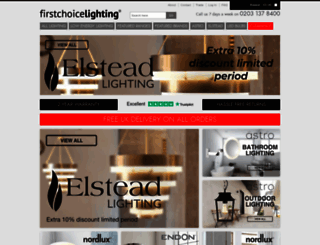 firstchoicelighting.co.uk screenshot