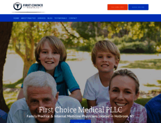 firstchoicemedicalny.com screenshot
