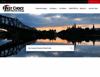 firstchoicerealty.ca screenshot
