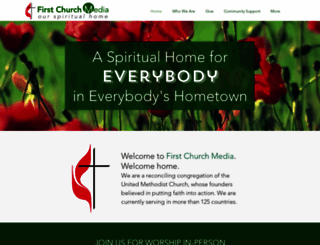 firstchurchmedia.org screenshot