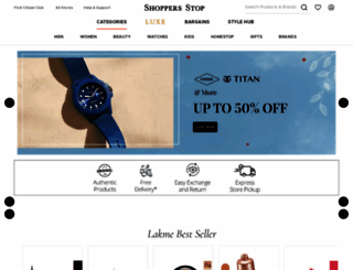 firstcitizen.shoppersstop.com screenshot