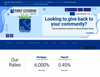 firstcitizens.org screenshot