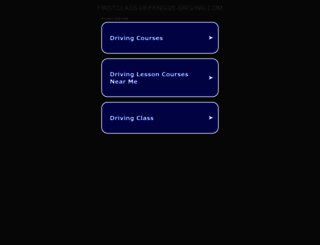 firstclass-defensive-driving.com screenshot