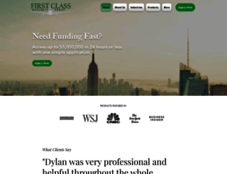 firstclassbusinessgroup.com screenshot
