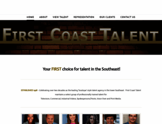 firstcoasttalent.com screenshot