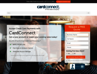 firstdatacardprocessing.com screenshot