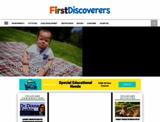 firstdiscoverers.co.uk screenshot