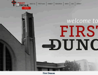 firstduncan.org screenshot