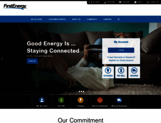 firstenergycorp.com screenshot