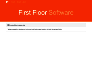 firstfloorsoftware.com screenshot