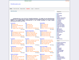 firstfreeads.com screenshot