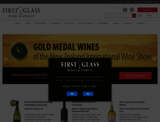 firstglass.co.nz screenshot