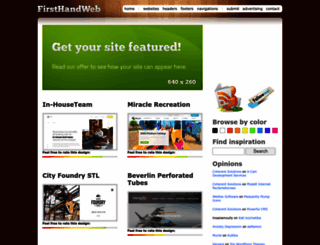 firsthandweb.com screenshot