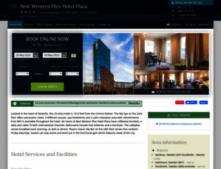 firsthotel-plaza-vasteras.h-rez.com screenshot