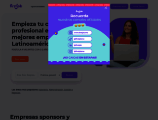 firstjob.me screenshot