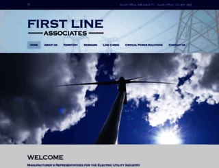 firstlineassociates.com screenshot