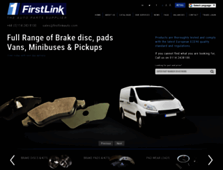 firstlinkauto.com screenshot