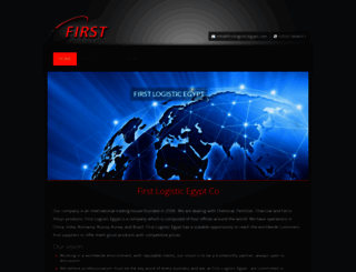 firstlogisticegypt.com screenshot