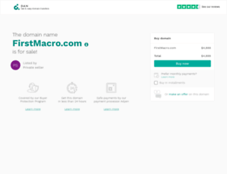 firstmacro.com screenshot
