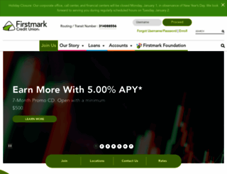 firstmarkcu.org screenshot
