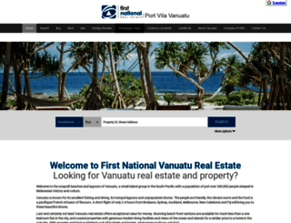 firstnationalvanuatu.com screenshot