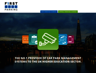 firstparking.co.uk screenshot