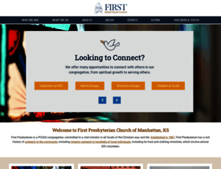 firstpresmanhattan.com screenshot