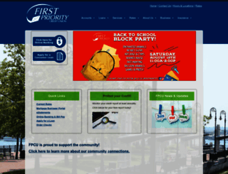 firstprioritycu.com screenshot