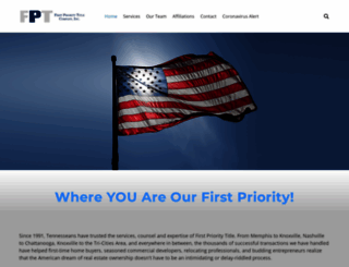 firstprioritytitle.com screenshot