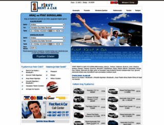 firstrentcar.net screenshot