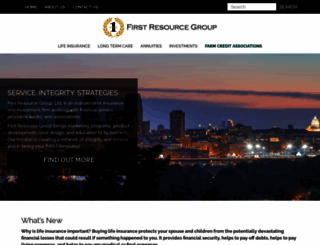 firstresourcegroup.com screenshot